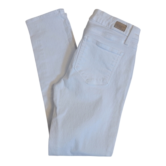 Paige White Skyline Ankle Peg Denim Jeans Size 28 - Picture 3 of 5